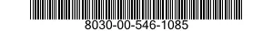 8030-00-546-1085  8030005461085 005461085