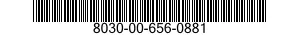 8030-00-656-0881  8030006560881 006560881
