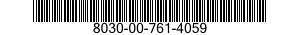 8030-00-761-4059  8030007614059 007614059