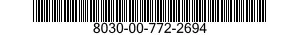 8030-00-772-2694  8030007722694 007722694