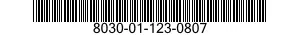 8030-01-123-0807  8030011230807 011230807