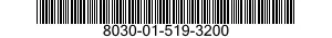 8030-01-519-3200 CORROSION RESISTANT COATING,CHEMICALLY TREATED ALUMINUM 8030015193200 015193200