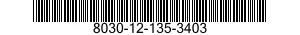 8030-12-135-3403  8030121353403 121353403