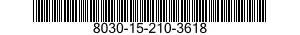 8030-15-210-3618 BOMBOLETTA SILIKON 8030152103618 152103618