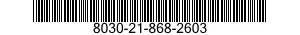 8030-21-868-2603  8030218682603 218682603