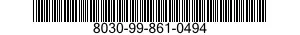 8030-99-861-0494 CORROSION PREVENTIVE COMPOUND 8030998610494 998610494