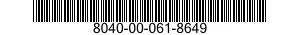 8040-00-061-8649  8040000618649 000618649