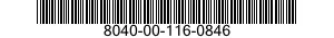 8040-00-116-0846  8040001160846 001160846