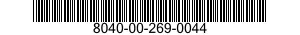 8040-00-269-0044 GASKET SHELLAC COMPOUND 8040002690044 002690044