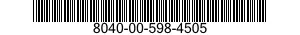 8040-00-598-4505  8040005984505 005984505