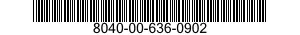 8040-00-636-0902  8040006360902 006360902