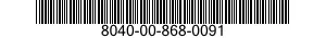 8040-00-868-0091  8040008680091 008680091