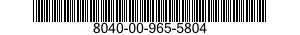 8040-00-965-5804 ADHESIVE 8040009655804 009655804
