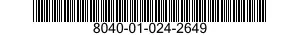 8040-01-024-2649  8040010242649 010242649