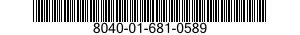 8040-01-681-0589 RESIN EPOXY 8040016810589 016810589