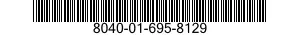 8040-01-695-8129 TAPE,PRESSURE SENSITIVE ADHESIVE 8040016958129 016958129