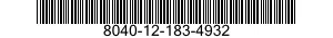 8040-12-183-4932 HARDENER,ADHESIVE 8040121834932 121834932