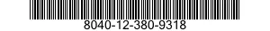 8040-12-380-9318 HARDENER,ADHESIVE 8040123809318 123809318