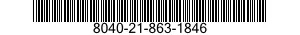 8040-21-863-1846 ADHESIVE 8040218631846 218631846