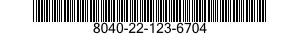 8040-22-123-6704 ADHESIVE 8040221236704 221236704