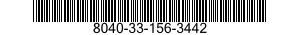 8040-33-156-3442 ADHESIVE,DRY MOUNTING,PRESSURE SENSITIVE 8040331563442 331563442