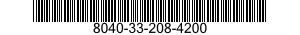 8040-33-208-4200 ADHESIVE 8040332084200 332084200