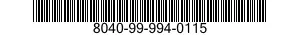 8040-99-994-0115 RESIN,EPOXIDE 8040999940115 999940115