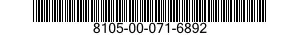 8105-00-071-6892  8105000716892 000716892