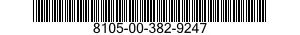 8105-00-382-9247 BAG,TEXTILE 8105003829247 003829247