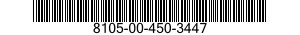 8105-00-450-3447  8105004503447 004503447