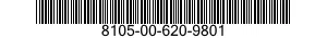 8105-00-620-9801  8105006209801 006209801