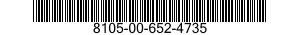 8105-00-652-4735  8105006524735 006524735