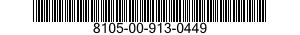 8105-00-913-0449  8105009130449 009130449