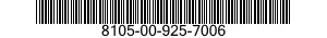 8105-00-925-7006  8105009257006 009257006