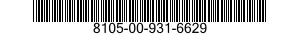 8105-00-931-6629  8105009316629 009316629
