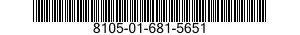 8105-01-681-5651 CARRIER BAG 8105016815651 016815651