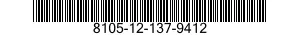 8105-12-137-9412 ENVELOPE,PACKAGING 8105121379412 121379412