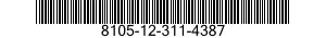 8105-12-311-4387  8105123114387 123114387