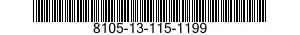8105-13-115-1199 BAG,TEXTILE 8105131151199 131151199