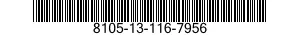 8105-13-116-7956 BAG,TEXTILE 8105131167956 131167956