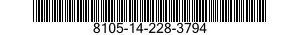8105-14-228-3794  8105142283794 142283794