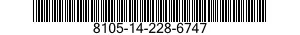 8105-14-228-6747  8105142286747 142286747