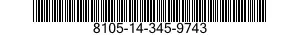 8105-14-345-9743  8105143459743 143459743