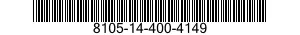 8105-14-400-4149  8105144004149 144004149