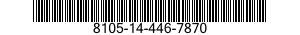 8105-14-446-7870 BAG,ORDNANCE WEAPONS SPARE PARTS 8105144467870 144467870
