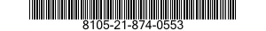 8105-21-874-0553  8105218740553 218740553