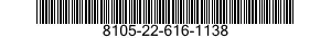 8105-22-616-1138 BAG,PLASTIC 8105226161138 226161138