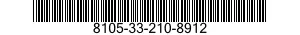 8105-33-210-8912 BAG,TEXTILE 8105332108912 332108912