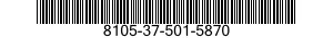 8105-37-501-5870 BAG,TEXTILE 8105375015870 375015870