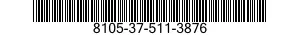 8105-37-511-3876 BAG,TEXTILE 8105375113876 375113876